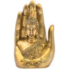 Brass Buddha On Hand