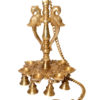 Oil Lamp Hanging Double Peacock With 7 Diya