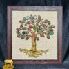 BRASS KALPAVIRUKSHA ( tree of life ) 17 x 16 inch in Stone work